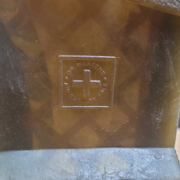 Dr. Martens Junior 1460J Softy T Leather Lace Up Boots Youth Sz 1 - Picture 10 of 11